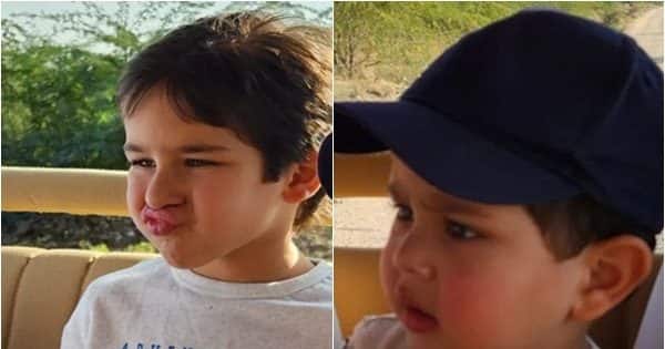 Kareena Kapoor Khan's sons Taimur and Jeh go for an animal safari but look utterly disinterested [View Cutest Pics]