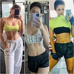 Tara Sutaria, Disha Patani, Malaika Arora and more Bollywood actresses who love to flaunt their toned midriff in gym selfies