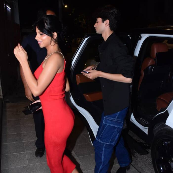 अगस्त्य नंदा संग पार्टी में पहुंची सुहाना