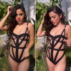 Urfi Javed ने पतली पट्टियों से ढका अपना बदन, लोग बोले- ‘मान जाओ बहन नहीं तो...’