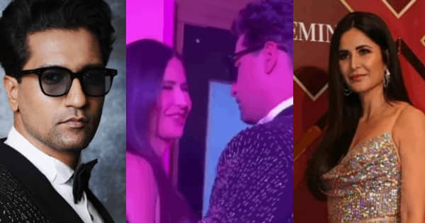 Katrina Kaif blushes hard as she meets hubby Vicky Kaushal at an awards night; their chemistry will make you go ‘hai marjawaan’ [WATCH INSIDE VIDEO]
