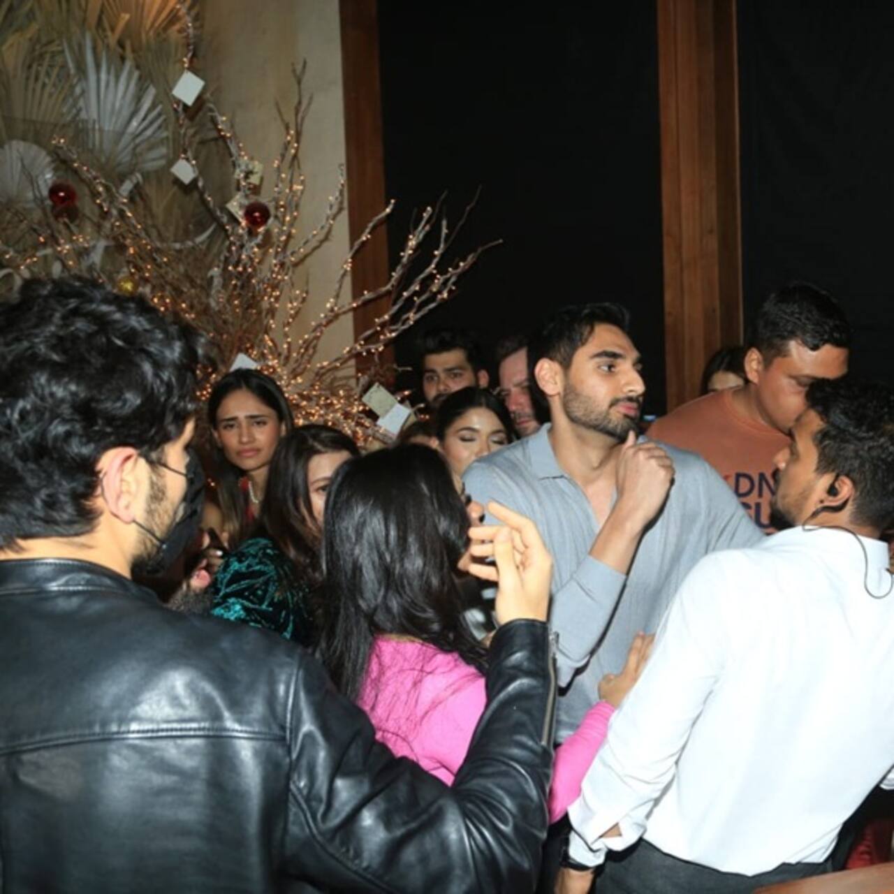 Ahaan Shetty gets lost in the crowd