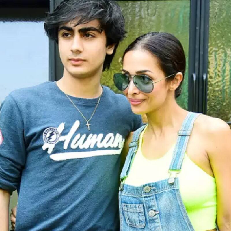 Malaika Arora's son Arhaan compares mom's crop top to a table napkin ...