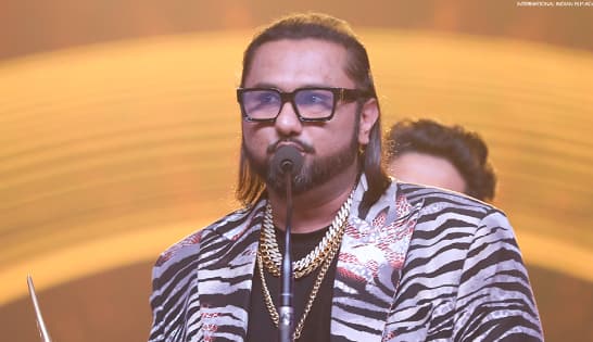 Honey Singh walks in hand-in-hand with new girlfriend, Tina Thadani, at Delhi event; lady’s high end luxury bag grabs notice