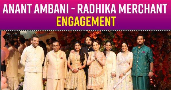 Ambanis host a lavish party; couple looks ethereal in ethnic outfits [Watch Video]