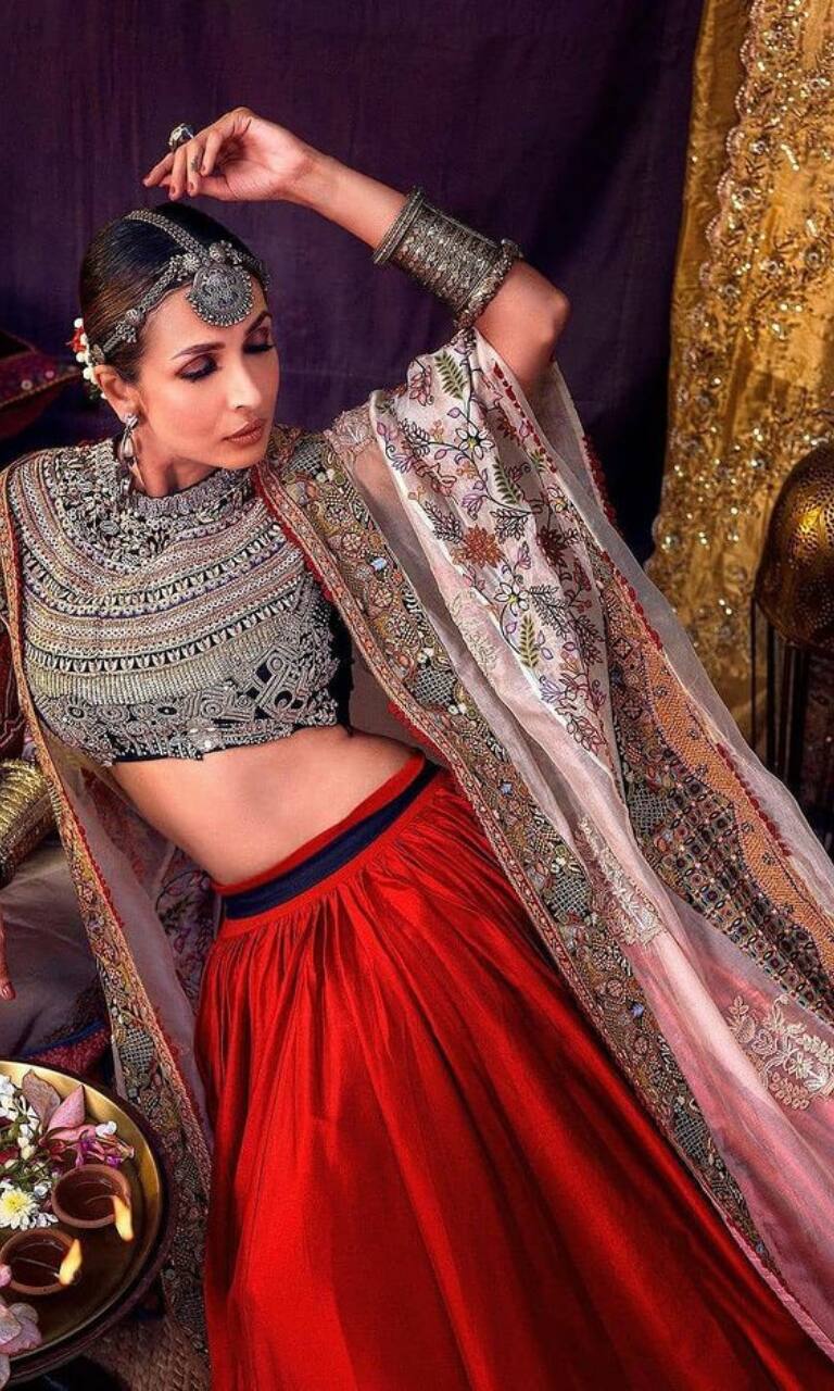 Radhika Merchant wore a custom three-toned ghagra choli from this homegrown  designer | Vogue India