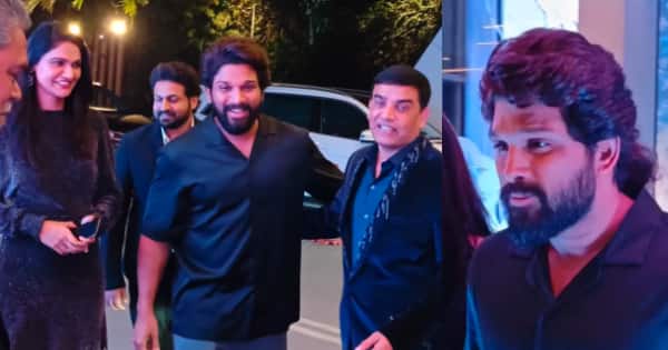 Pushpa 2 ready to roll? Allu Arjun’s look at Dil Raju’s granddaughter’s birthday bash has fans excited