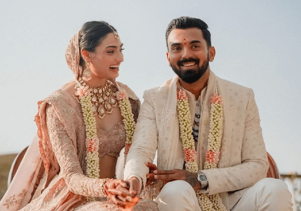 Athiya Shetty and KL Rahul's first official wedding pics
