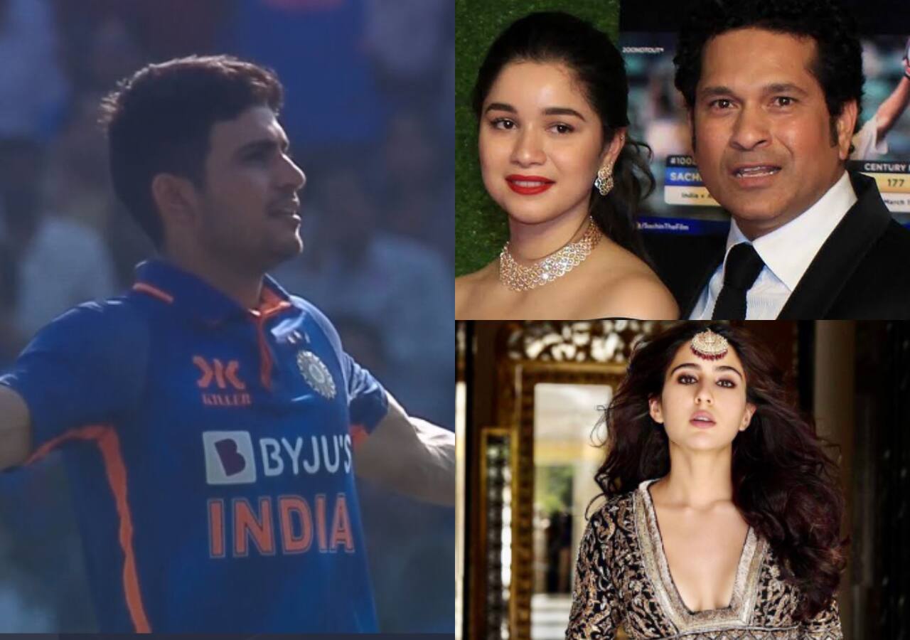 Shubman Gill breaks Sachin Tendulkar's record; tweet announcing Sara's engagement with Double Ton man goes viral [View hilarious reactions]