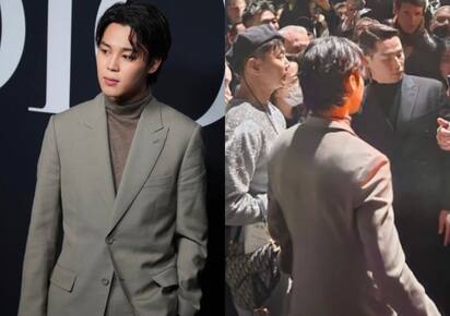 BTS' Jimin is all hearts heading for first Fashion Week as Dior's