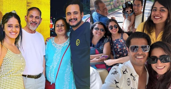 Ghum Hai Kisikey Pyaar Meiin stars Ayesha Singh, Aishwarya Sharma and Neil Bhatt share pics with families as they ring in New Year 2023