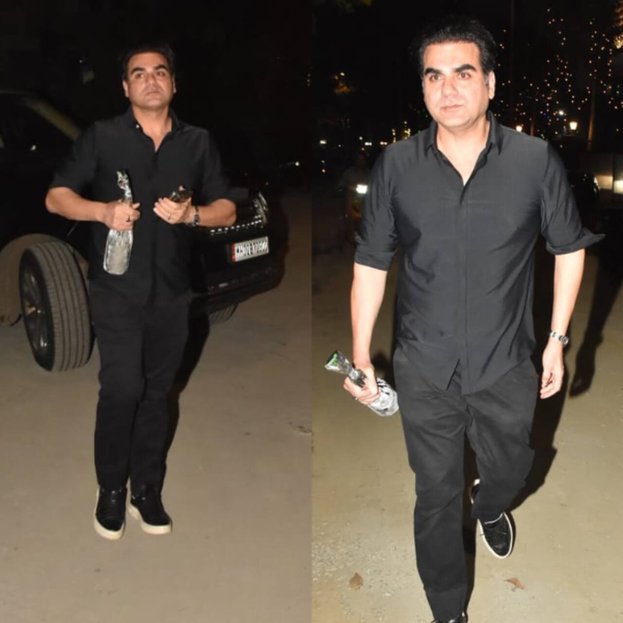 Arbaaz Khan turns up in all-black attire