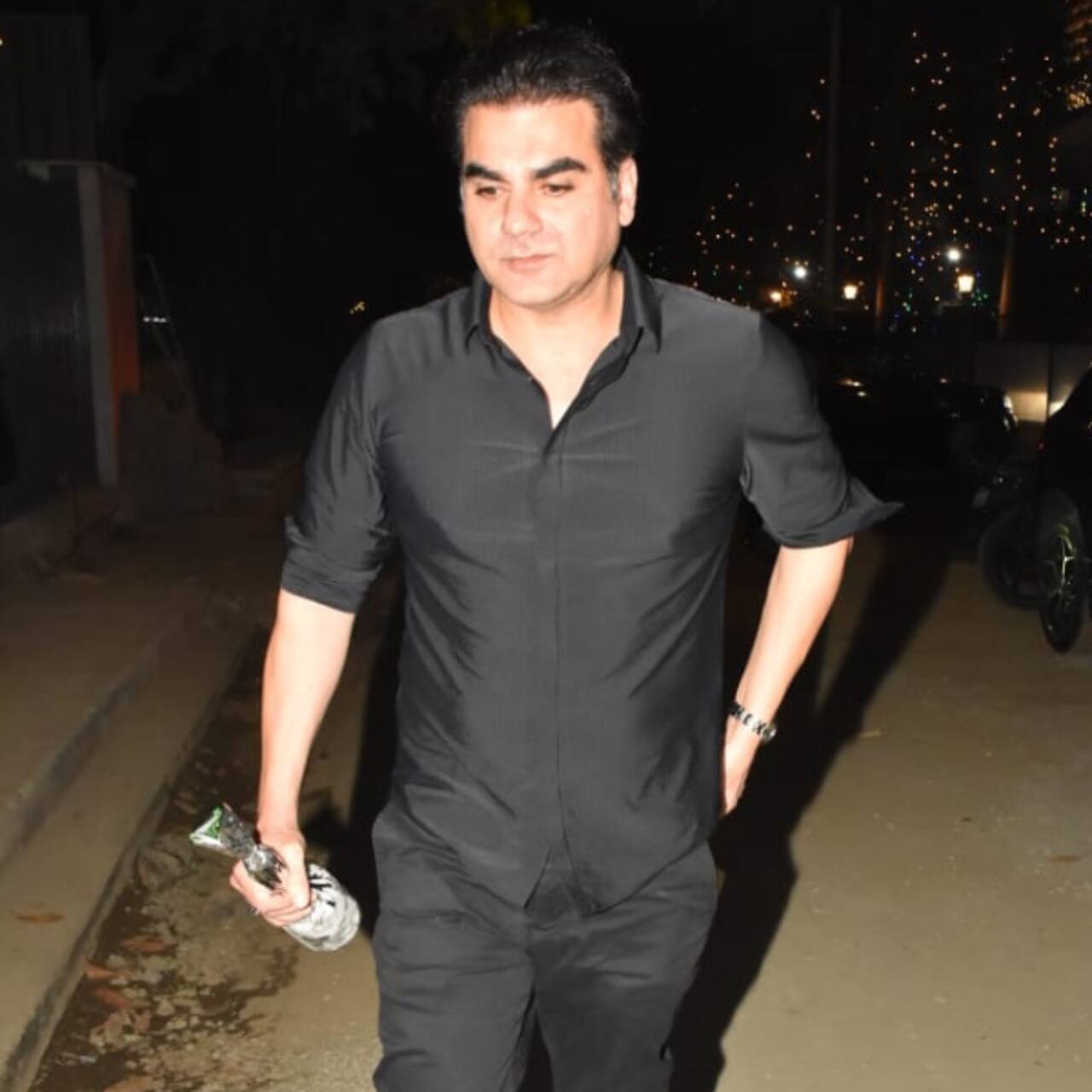 Arbaaz Khan brings a little gift