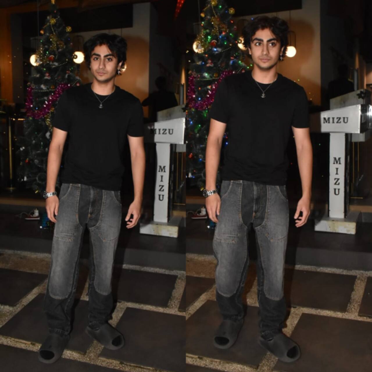 Arhaan Khan spends time with his mom and dad