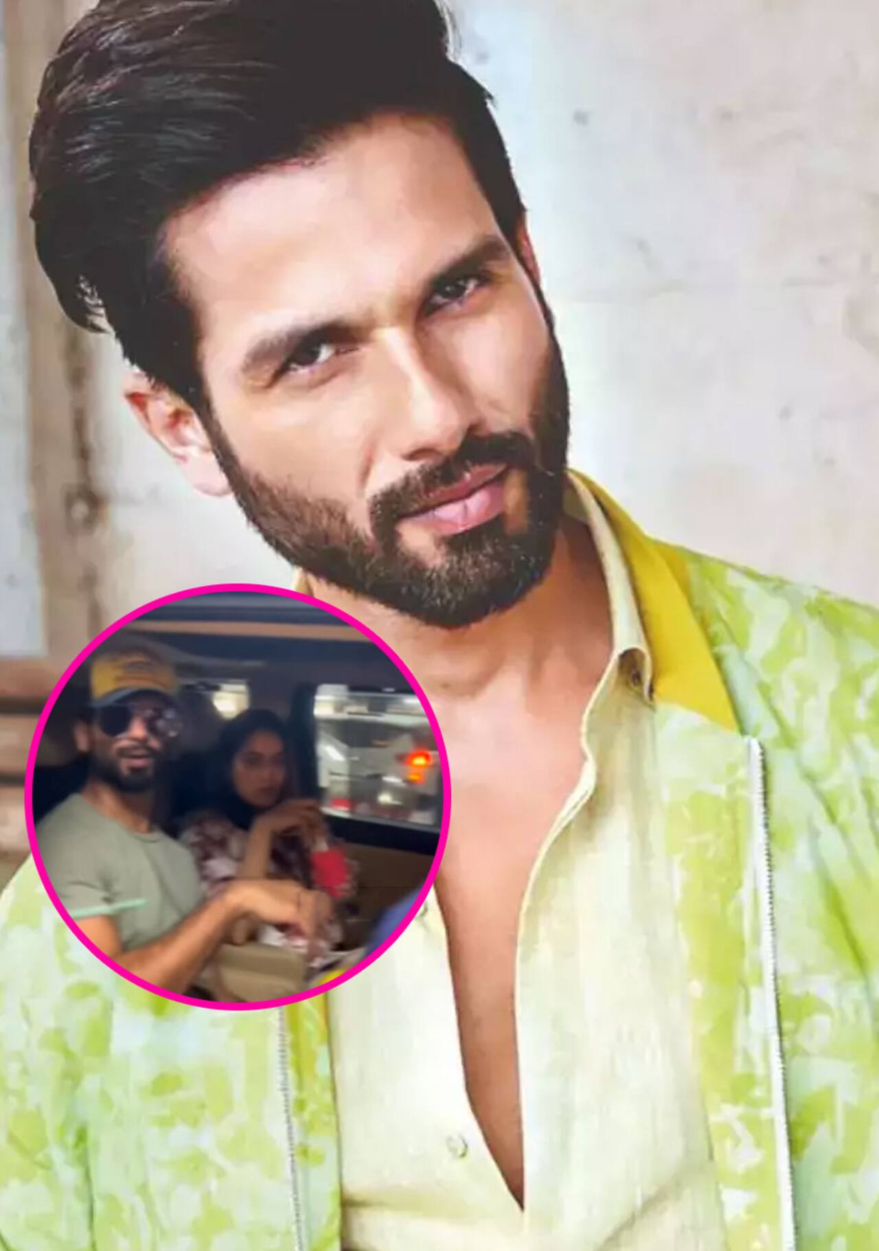 Farzi star Shahid Kapoor loses cool on paparazzi for taking video of them while Mira Rajput was sitting in the car having water