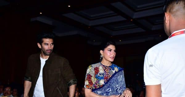 Jacqueline Fernandez gets bullied for wearing a traditional saree for an event [View Pics]