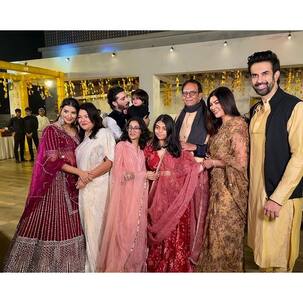 Rajeev Sen and Charu Asopa perform romantic dance on Pehla Pehla Pyaar at cousin's wedding [Watch Video]