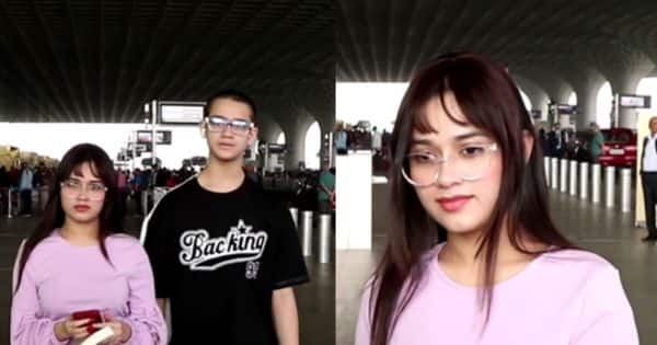 Jannat Zubair and her brother massively trolled for airport outfits here’s why
