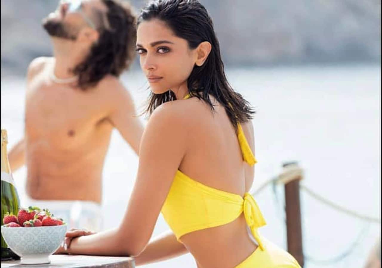 Deepika Padukone's yellow monokini