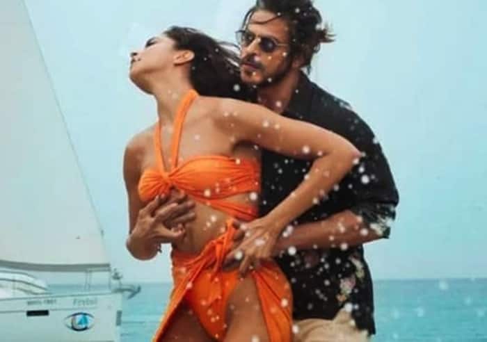 Deepika Padukone's orange bikini