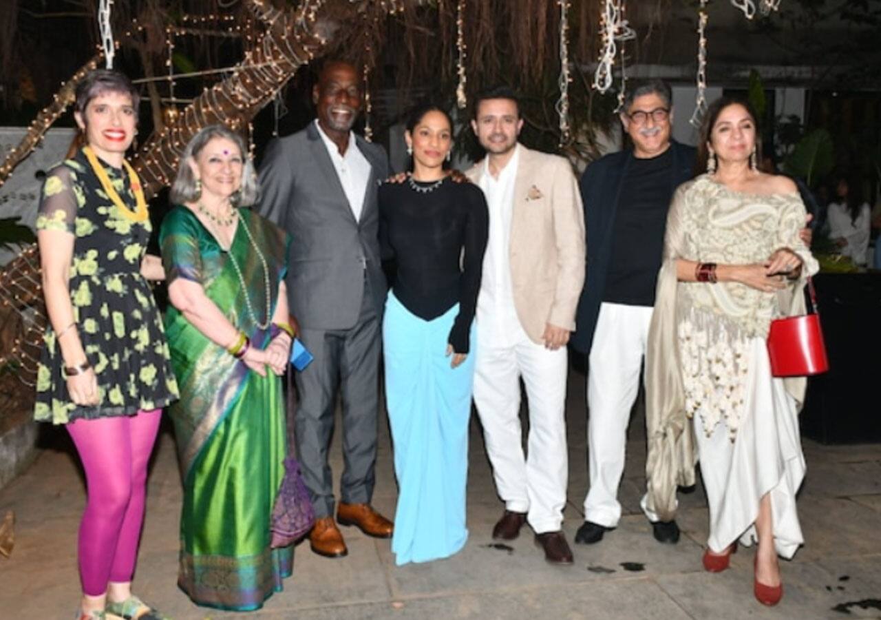 Neena Gupta, Vivian Richards and Vivek Mehra