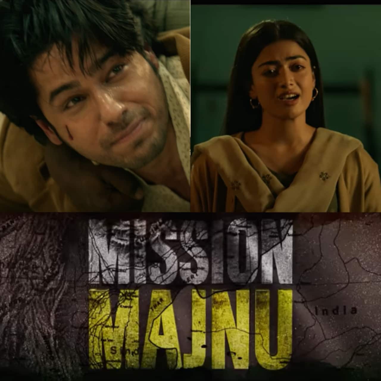 Mission Majnu Trailer: Sidharth Malhotra impresses as RAW agent; Rashmika Mandanna is gorgeous; fans wish it was a theatrical release instead of OTT