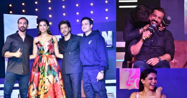 From Shah Rukh Khan kissing John Abraham to Deepika Padukone stealing hearts in floral outfit – Visuals to remember from success celebrations
