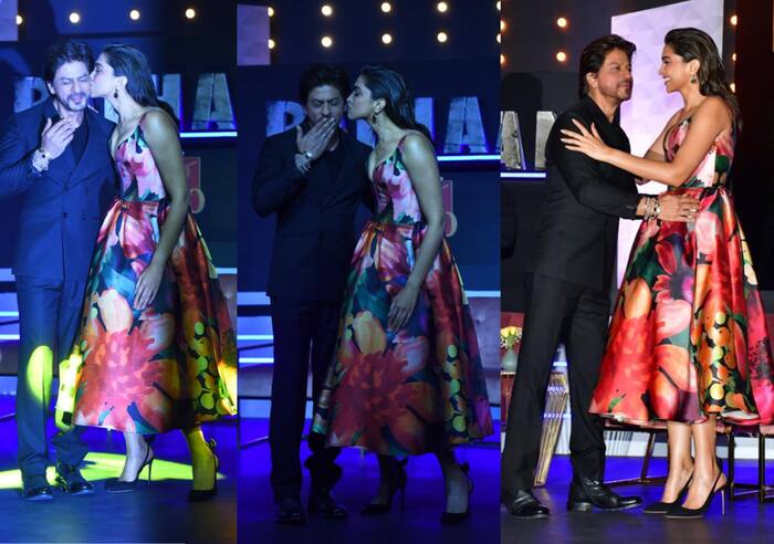 Pathaan success celebration and press conference: Romance is in the air 