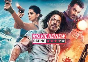 Pathaan Movie Review: कमजोर कहानी के बावजूद भी शाहरुख खान ने की दमदार वापसी, जबरदस्त है सलमान का कैमियो