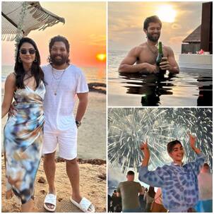 नए साल पर सनबाथ लेते दिखे विजय देवरकोंडा, रश्मिका ने मालदीव में बिताया मी टाइम, साउथ सितारों ने ऐसे मनाया न्यू ईयर