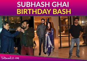 Subhash Ghai Birthday Bash: Salman Khan, Aishwarya Rai Bachchan, Kartik Aaryan and others make stunning entries at the party