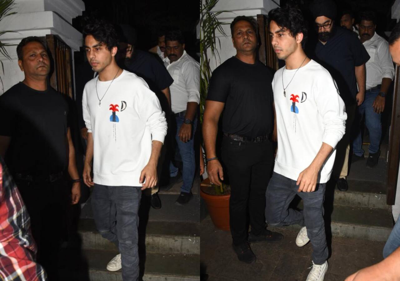 Aryan Khan opts for a casual look 