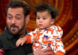 Bigg Boss 16 : भारती सिंह ने सलमान खान को पकड़ाया अपना बेटा, भाईजान ने गोला को गोद में लेकर दिया ये रिएक्शन