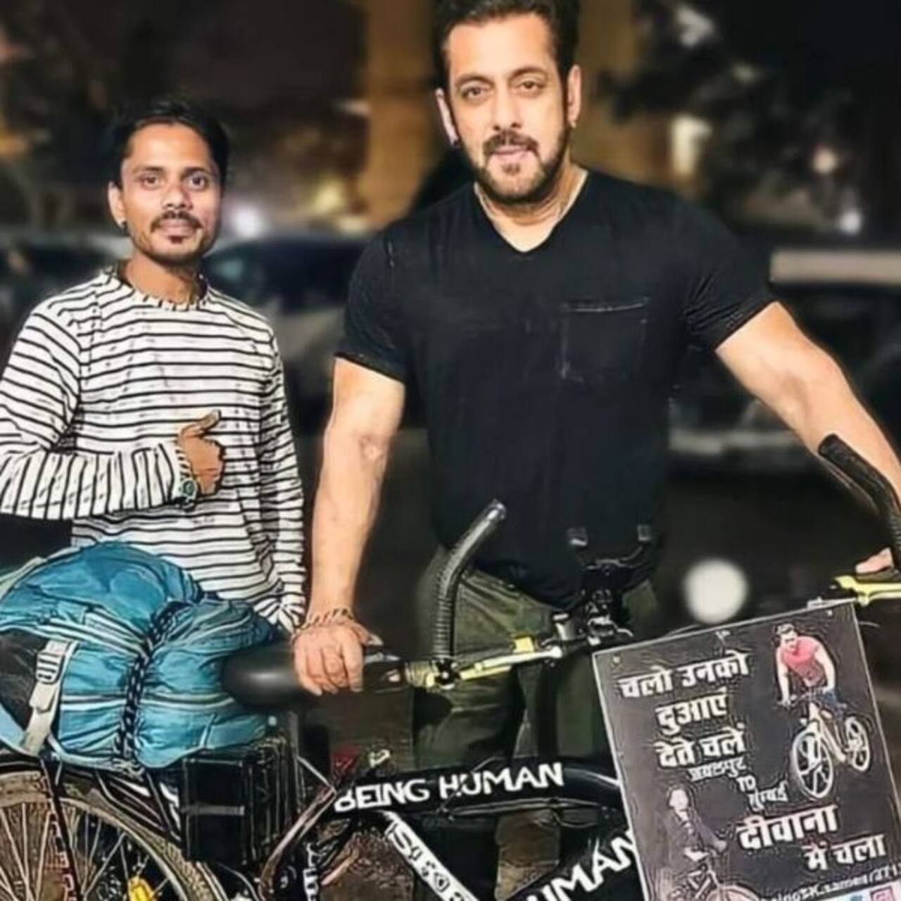 सलमान खान से मिलने के लिए 1100 किमी साइकिल चलाकर मुंबई पहुंचा फैन, भाईजान ने बड़ा दिल दिखाकर किया स्वागत