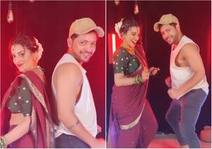 Akshara Singh ने निशांत भट्ट के साथ किया जबरदस्त डांस, मराठी लुक में हसीन लगीं भोजपुरी एक्ट्रेस