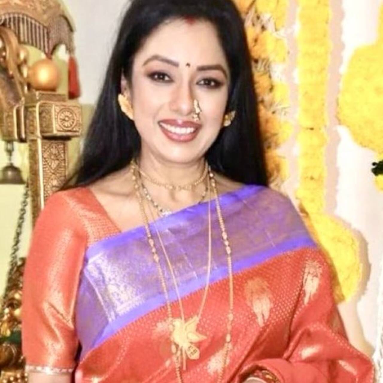 केतकी और रुशद की शादी में कुछ ऐसा था रुपाली (Rupali Ganguly) का लुक