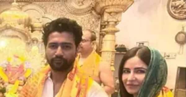 Katrina Kaif is pregnant? Actress and Vicky Kaushal’s visit to Siddhivinayak Temple to seek blessings spark fresh rumours