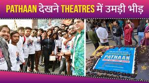 Pathaan Movie Mania grips audience: Fans stand in long queues to buy tickets, dance outside theatres and much more