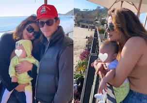 Priyanka Chopra ने बेटी और पति निक संग समंदर किनारे की मस्ती, एक्ट्रेस ने ऐसे छुपाया मालती का चेहरा