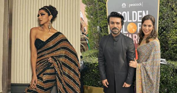 RRR star Ram Charan and wife Upasana to Deepika Padukone: Times when Indian celebrities rocked the desi looks at international events