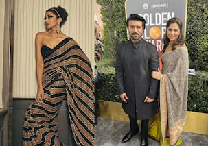 RRR star Ram Charan and wife Upasana to Deepika Padukone: Times when Indian celebrities rocked the desi looks at international events