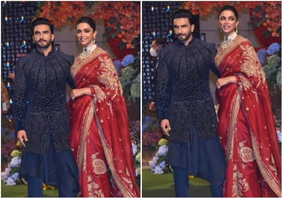 ranveer Deepika at ambani wedding
