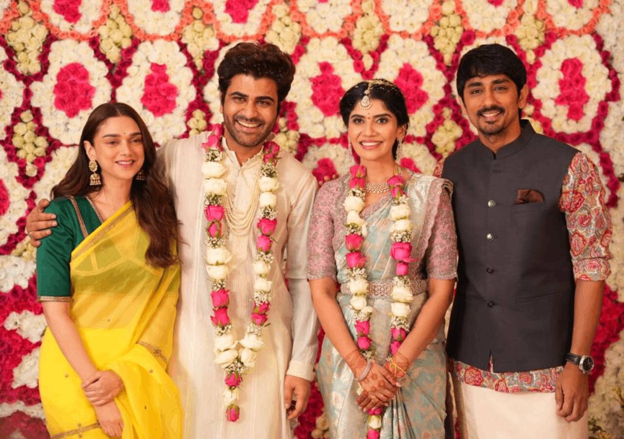 Rumoured couple Aditi Rao Hydari and Siddharth