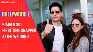 Kiara Advani tightly holds on to Sidharth Malhotra as they make first public appearance as a married couple [Watch Video]