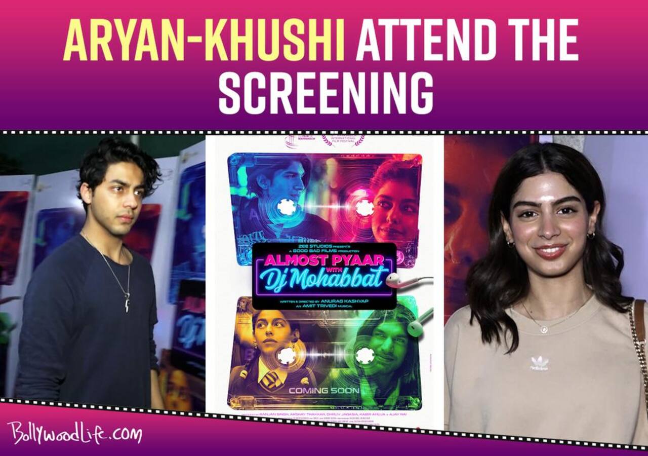 Aryan Khan, Huma Qureshi, Javed Akhtar and more attend the screening of Almost Pyaar With DJ Mohabbat [Watch Video]