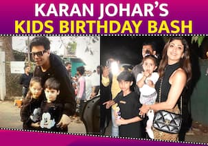 Karan Johar's kids Yash-Roohi’s birthday bash: Gauri Khan, Kareena Kapoor Khan, Rani Mukerji, Shahid Kapoor and more unite for the party [Watch Video]