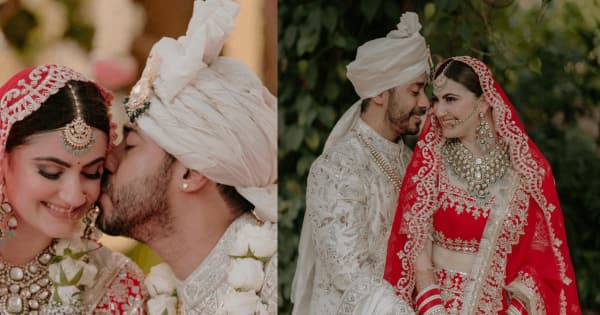 Drishyam 2 director Abhishek Pathak ties the knot with Shivaleeka Oberoi in Goa; their dreamy pictures will make you blush [VIEW HERE]