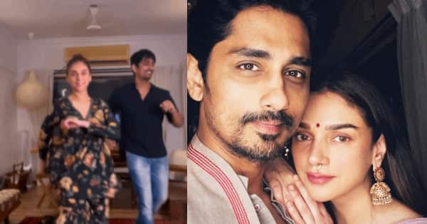 Aditi Rao Hydari and Siddharth coordinate moves on viral Tum Tum song; fans can’t wait for the rumoured couple’s ‘Kalyanam’ pics [WATCH]