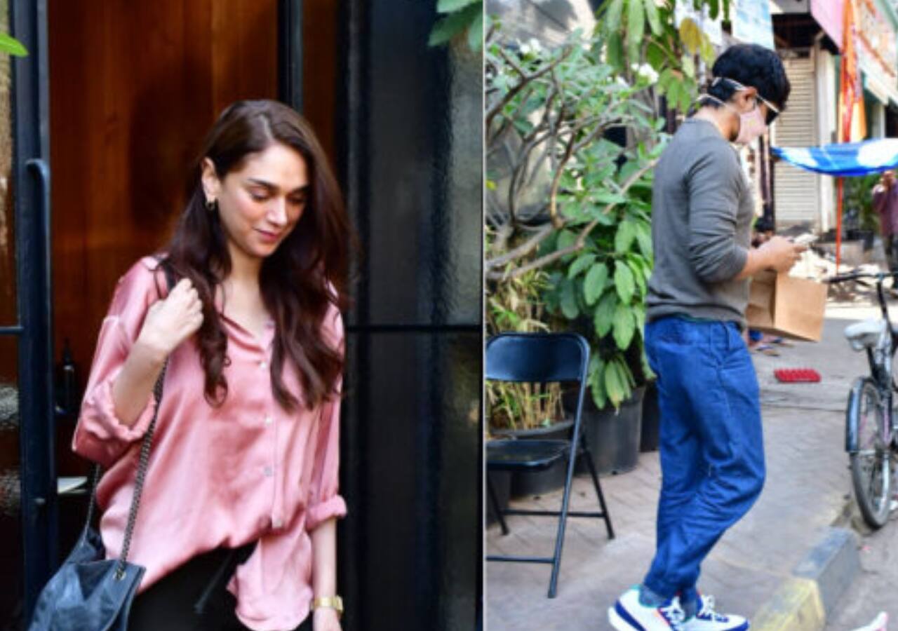 Aditi Rao Hydari and Siddharth were spotted on a lunch date 