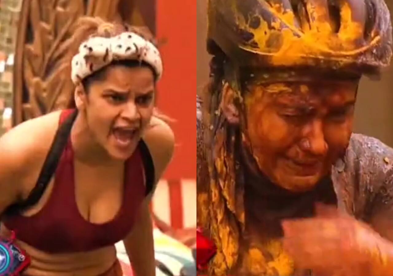 Bigg Boss 16 PROMO: 'Karma' say netizens as Nimrit Kaur Ahluwalia is reduced to tears during torture task after Archana Gautam unleashes her fury [View Tweets]